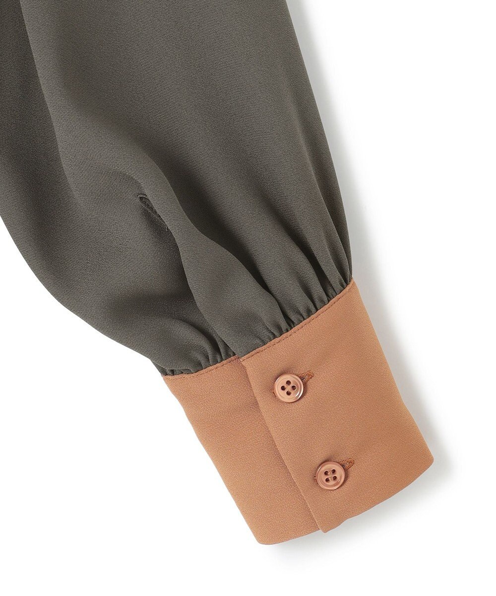 BEIGE， 【WEB限定】MAKALU / ボウタイブラウス 