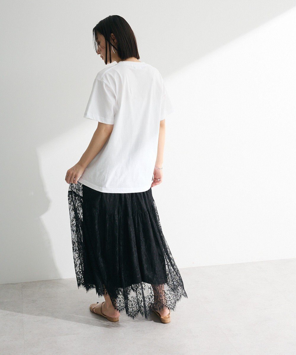 Green Parks ・ＥＬＥＮＣＡＲＥ　ＤＵＥ　レースティアードスカート 