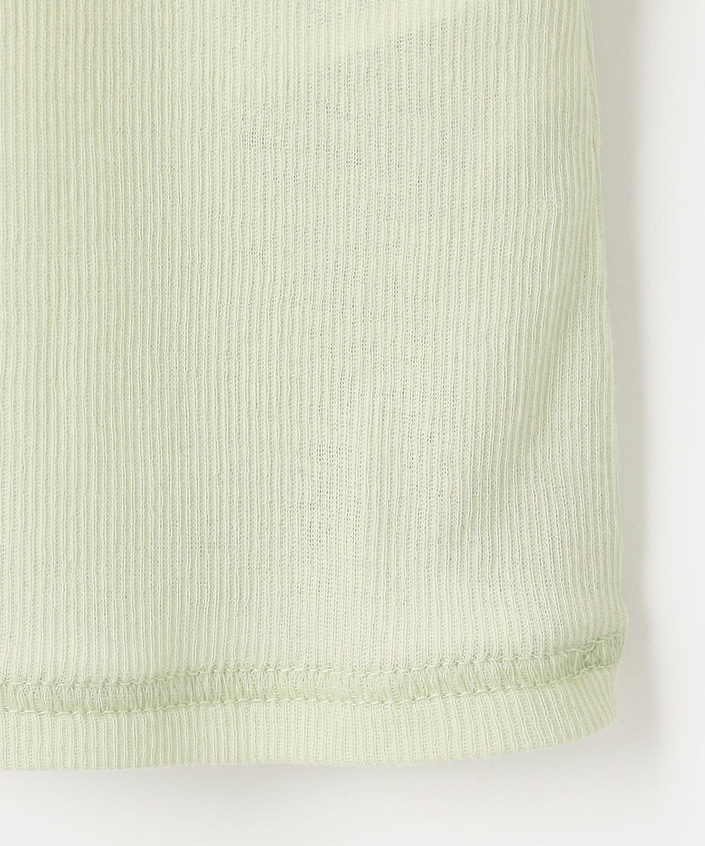 23区 【SLOW/一部店舗限定】シアーリブロンTEE クルーネック カットソー 