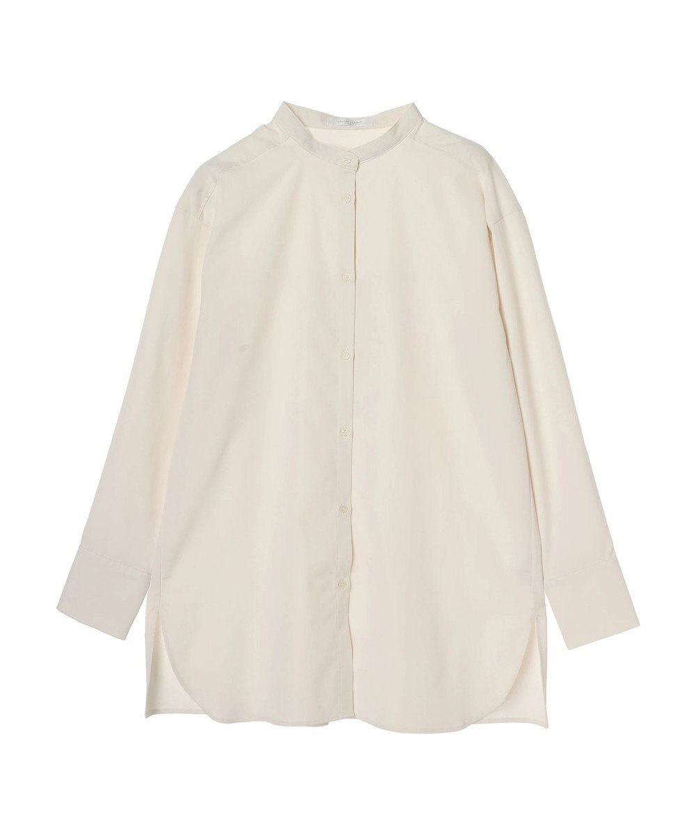 Green Parks レイヤードアソート柄シャツチュニック 