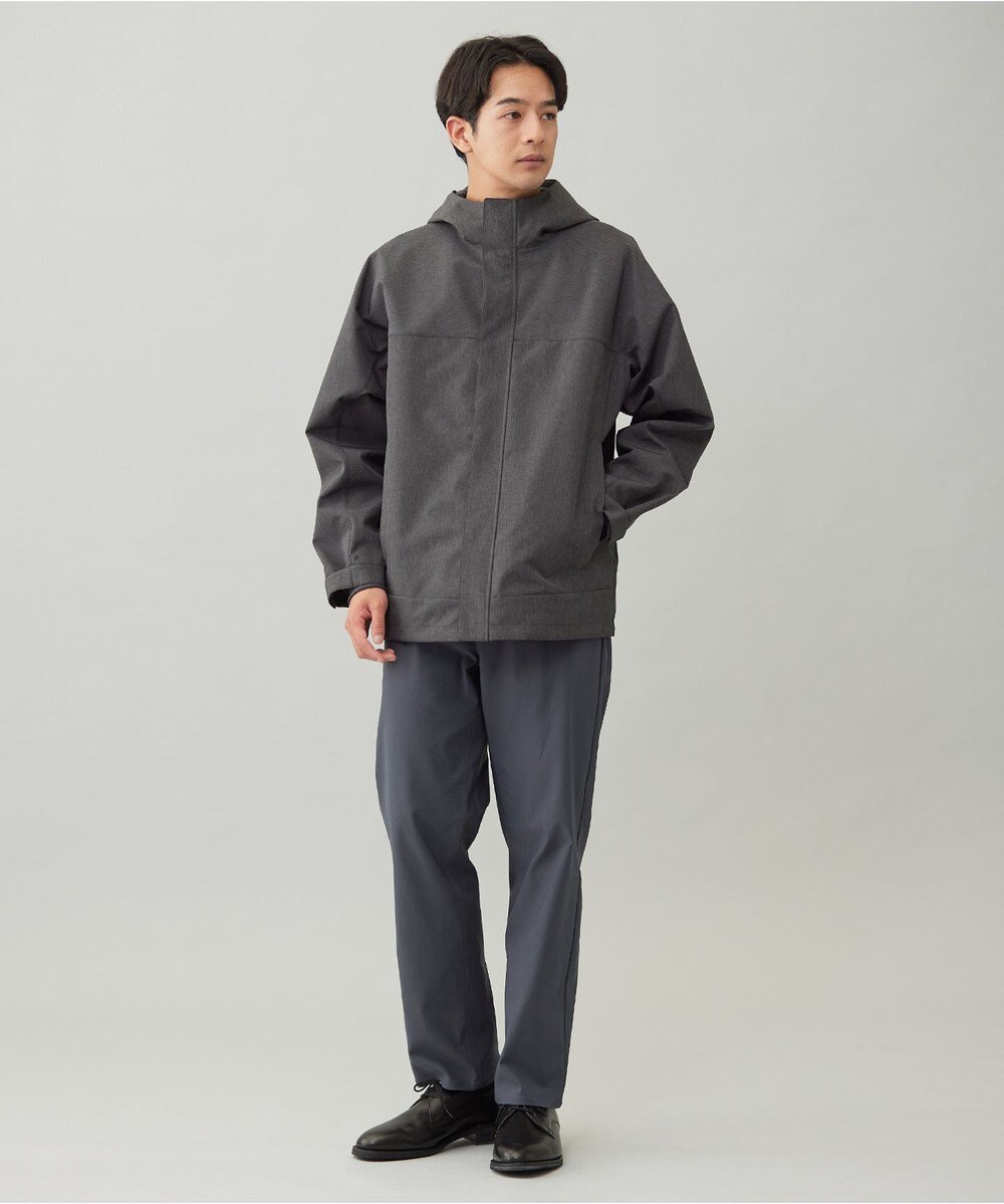 UNFILO MENS 防風撥水 フードブルゾン 