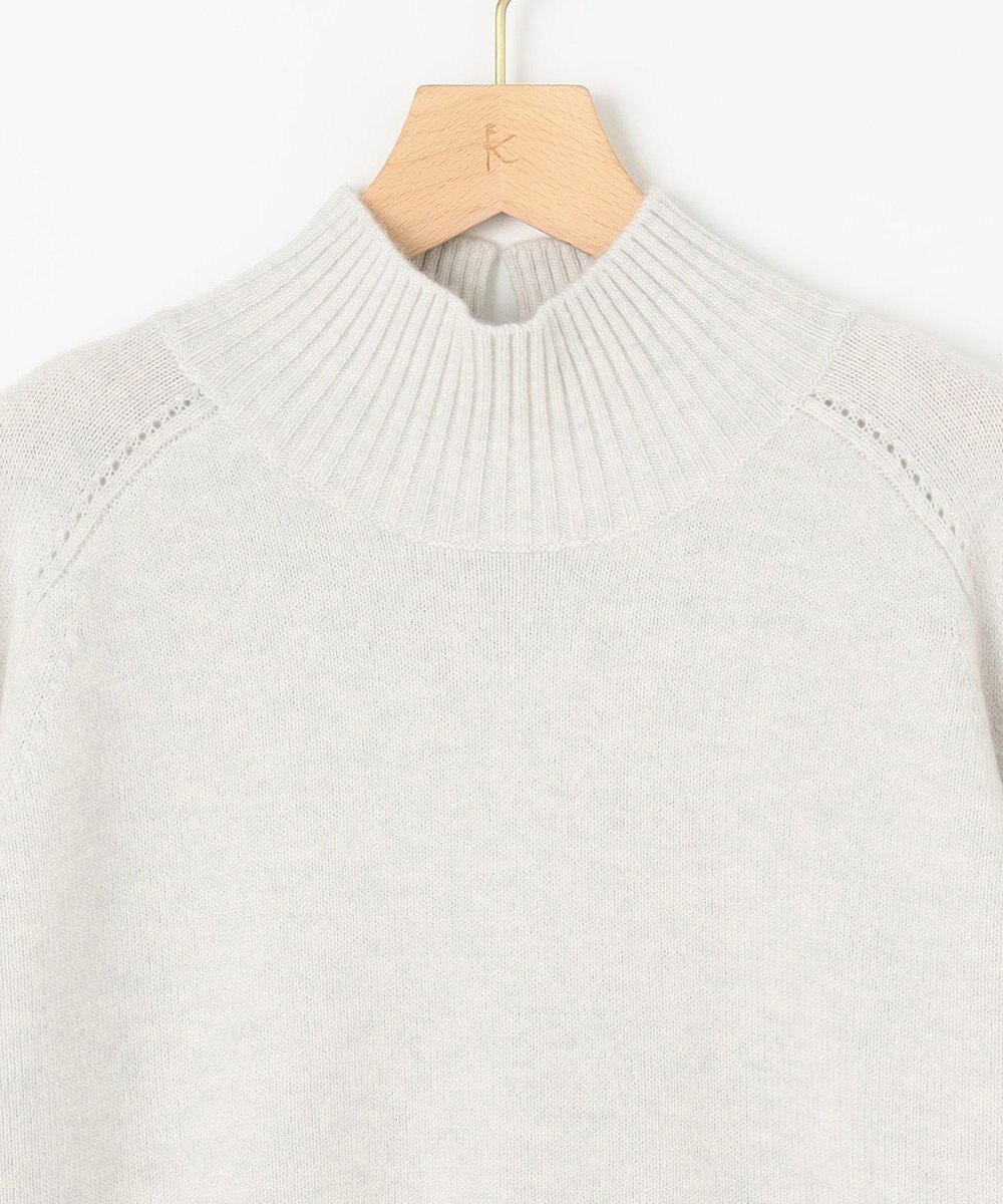 組曲 【8色展開・WEB限定】ウールカシミヤミックス ハイネック ニット 