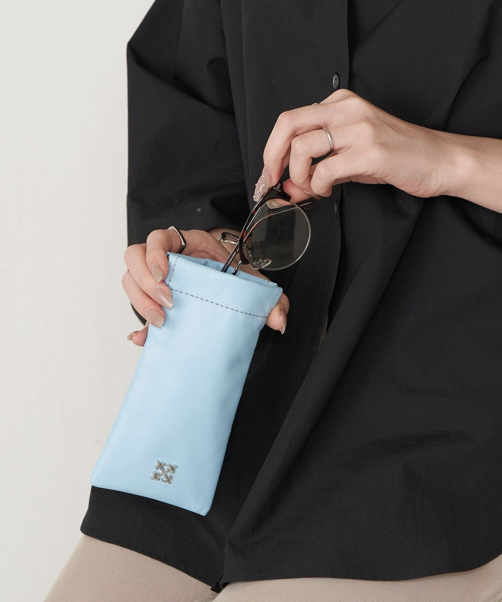 russet ソフトレザー眼鏡ケース(Z-228) 