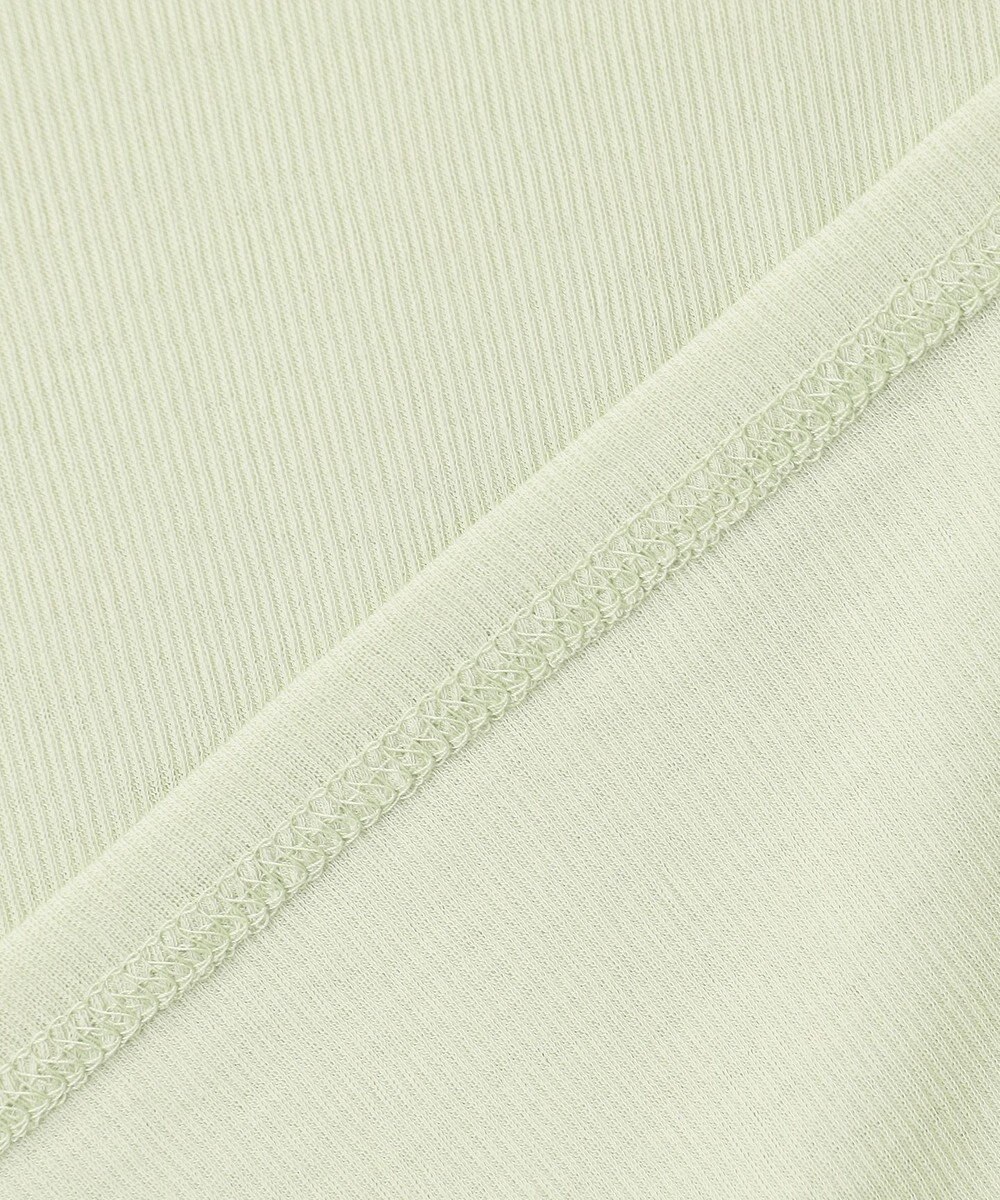 23区 【SLOW/一部店舗限定】シアーリブロンTEE クルーネック カットソー 