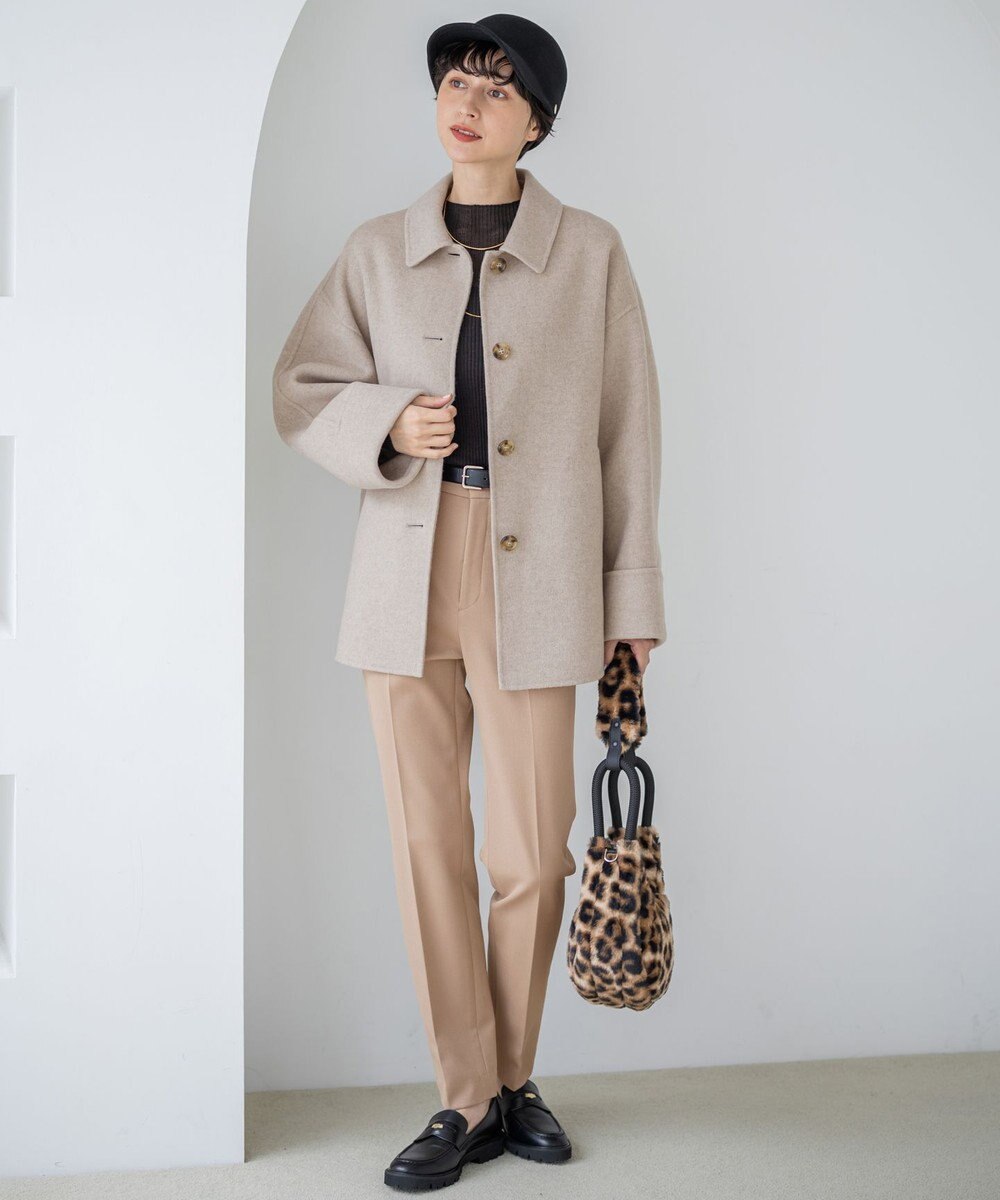 23区 L 【VERY掲載】MANTECOPure リバー ステンカラーコート 