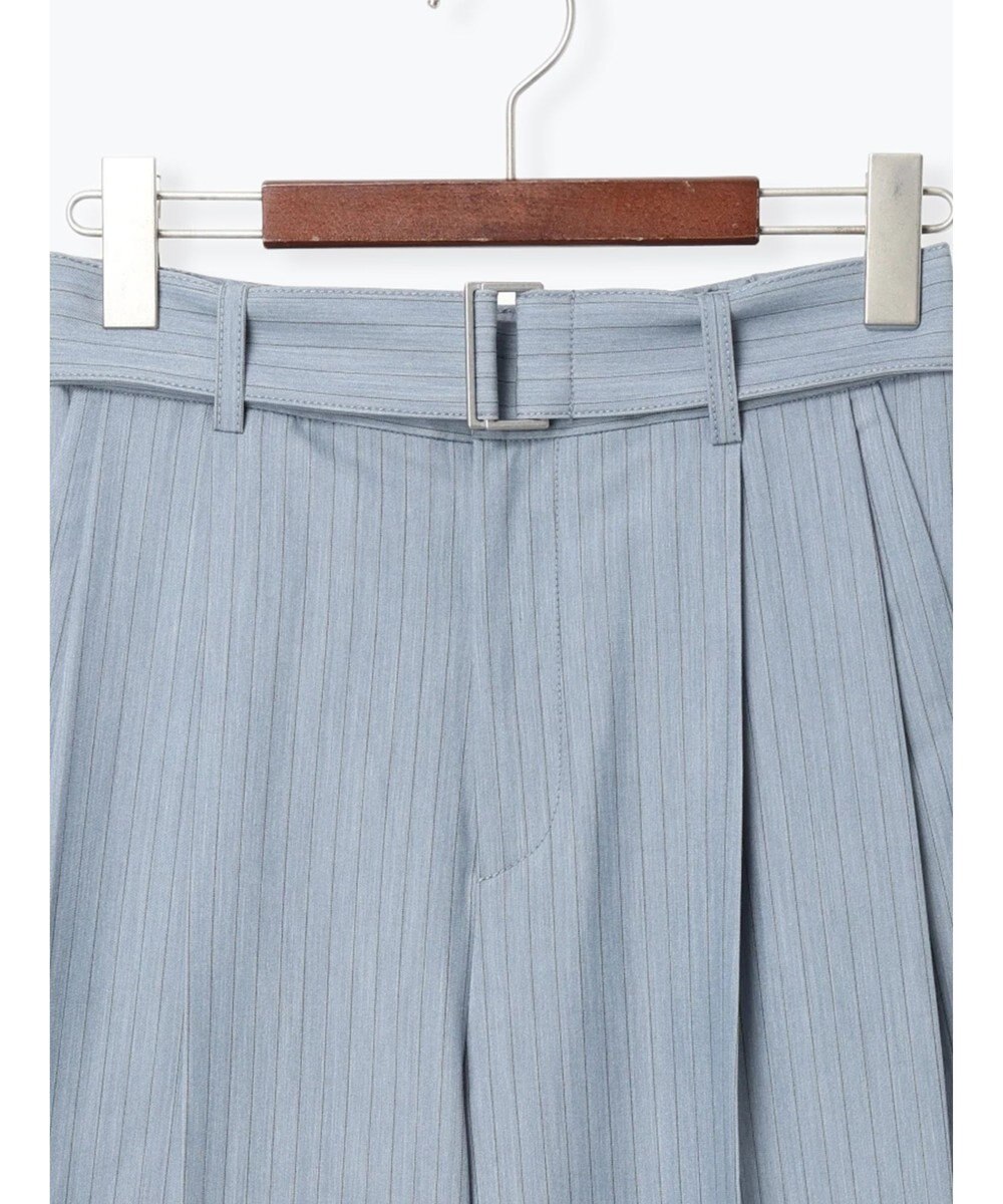 Te chichi ピンストライプタックワイドパンツ 