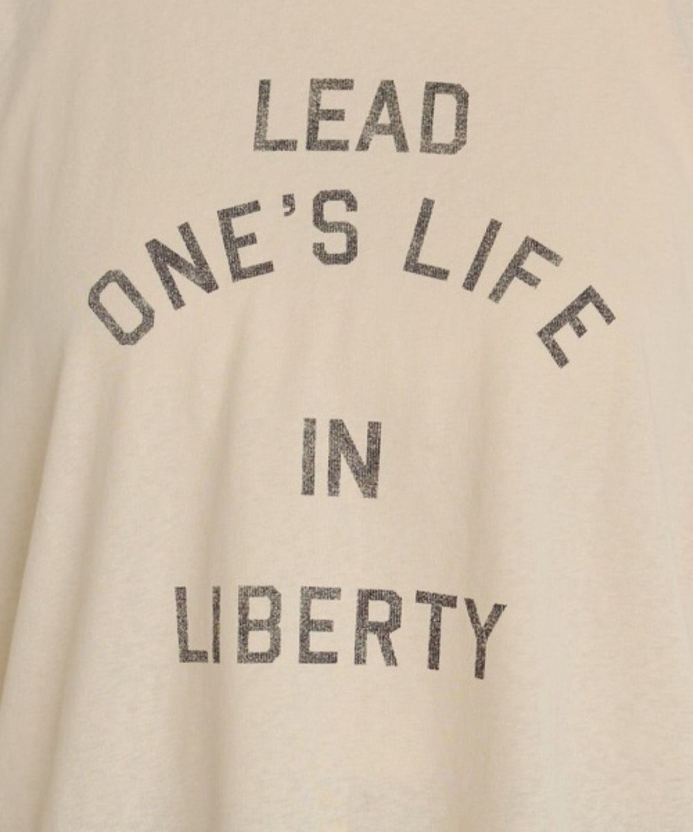 WEGO 【ANGIE VINTAGE】スラブ天竺ロゴプリントTシャツ 