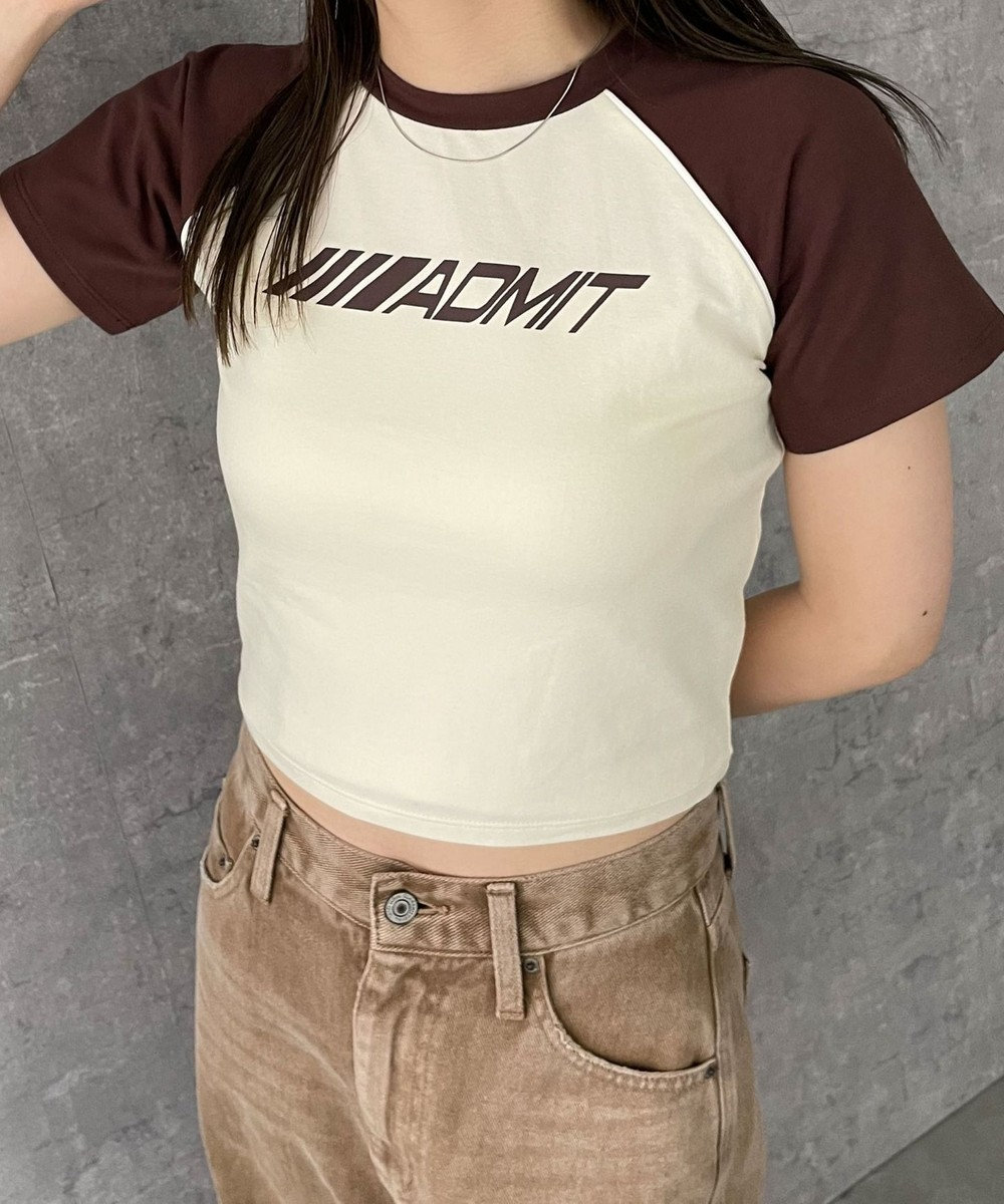 WEGO パイピングラグランT 