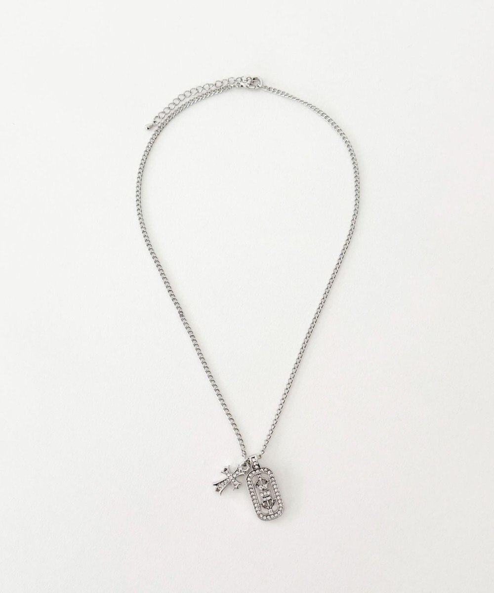 WEGO L2Pラインストーンモチーフネックレス 