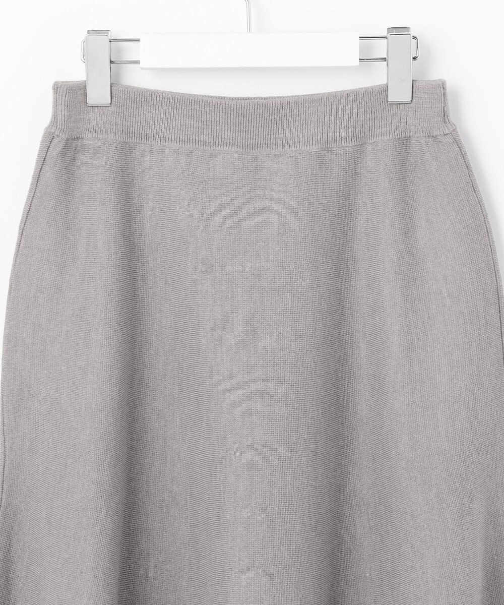 自由区 【セットアップ対応・洗える】ウールミラノニット スカート 