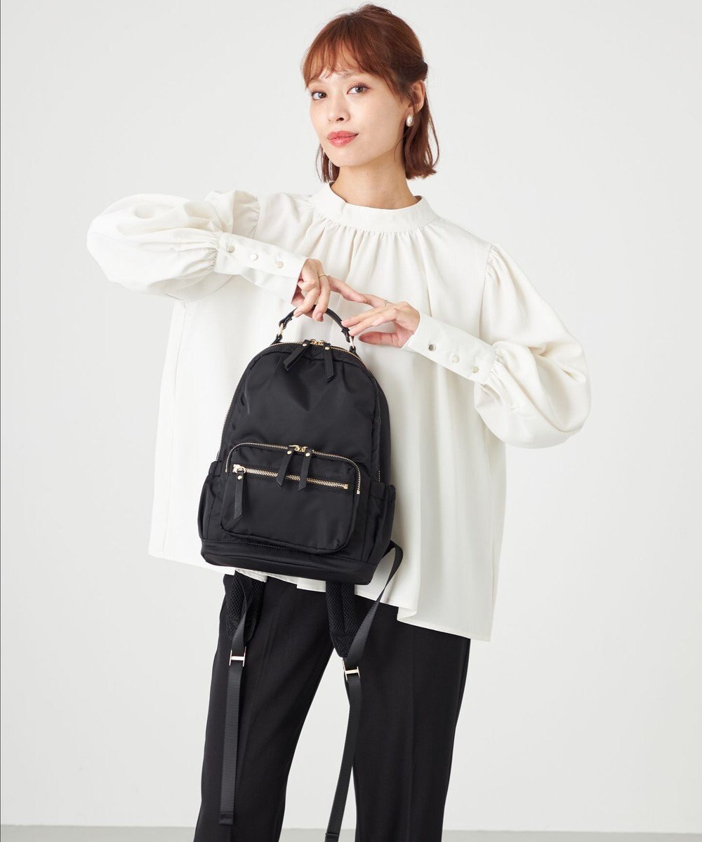 LA BAGAGERIE 【MONICA】13ポケットナイロンリュック　SMALL 