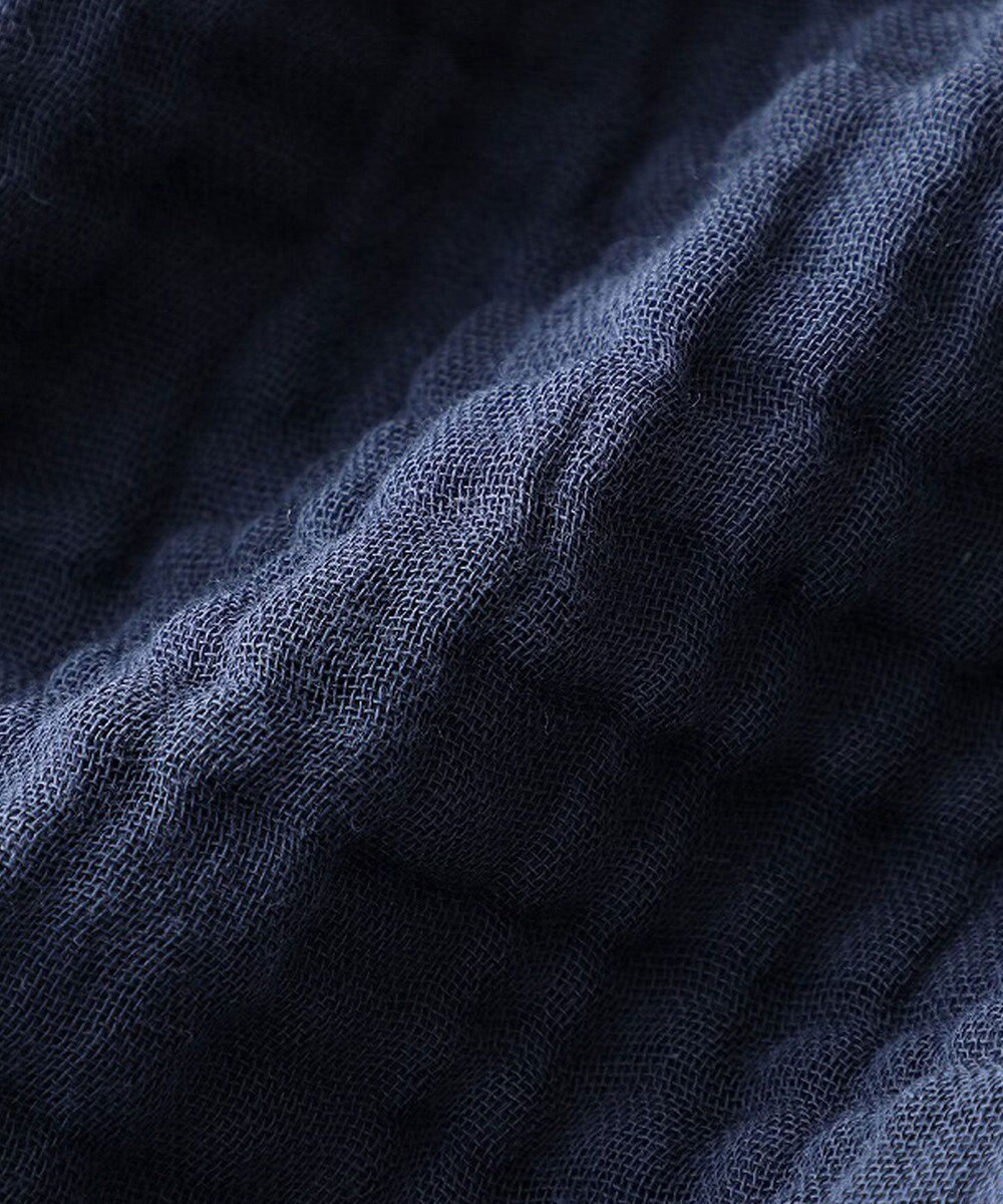 UCHINO クレープガーゼ　パイピング　半袖　レディス　パジャマ 