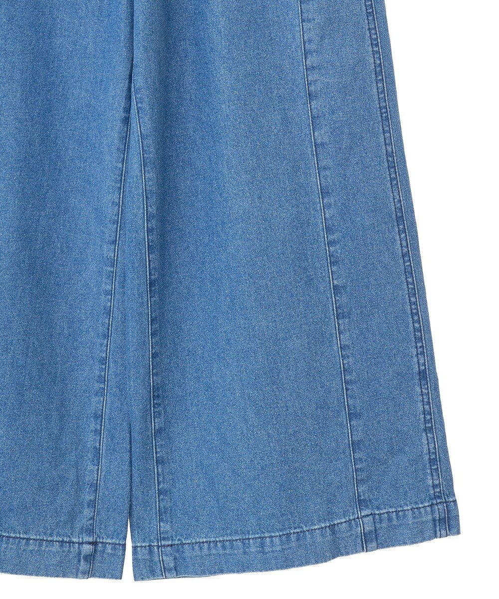 Green Parks ライトデニムイージーバギーパンツ 