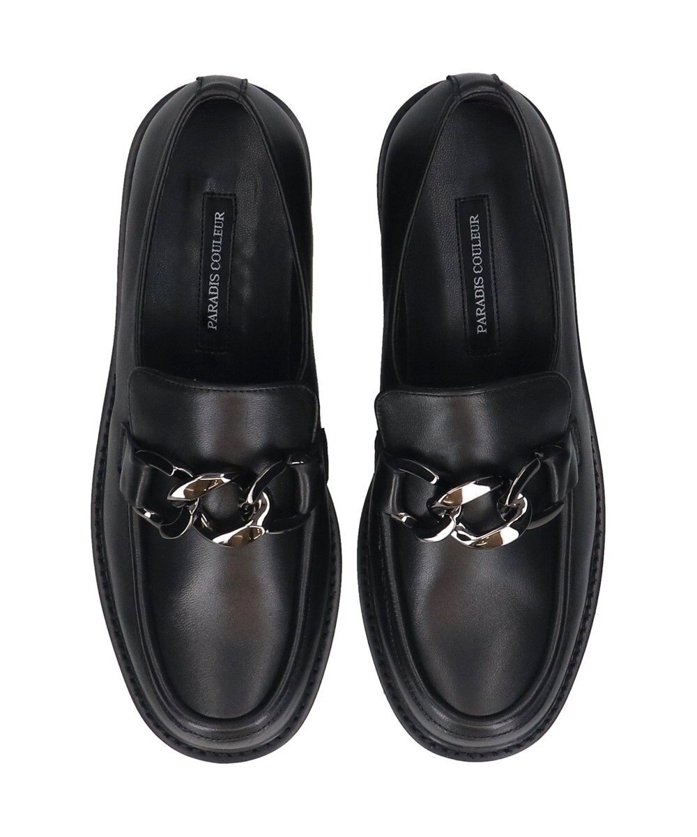 Bridget Birkin 【PARADIS COULEUR】メタルチェーンローファー 