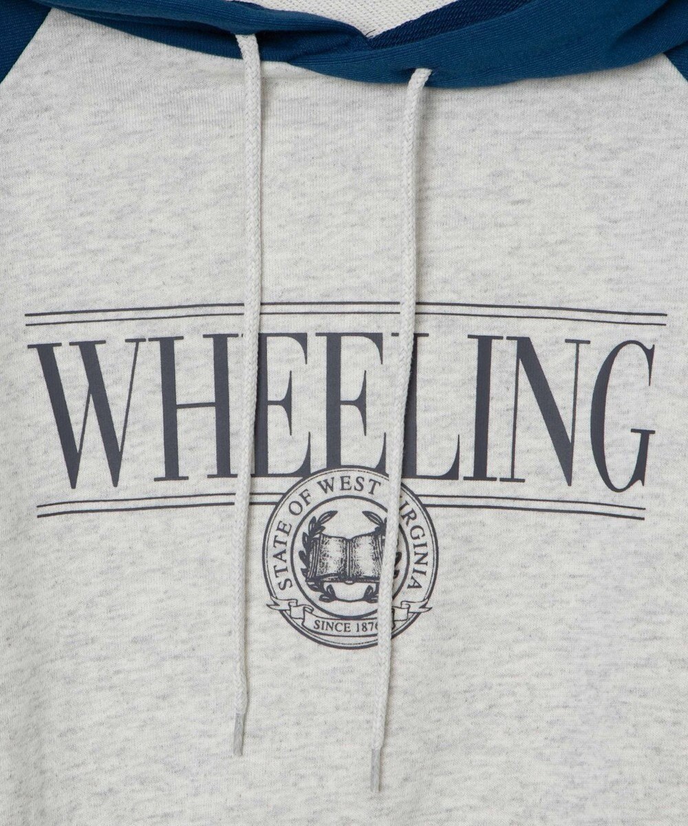 WEGO ラグランショートパーカー 