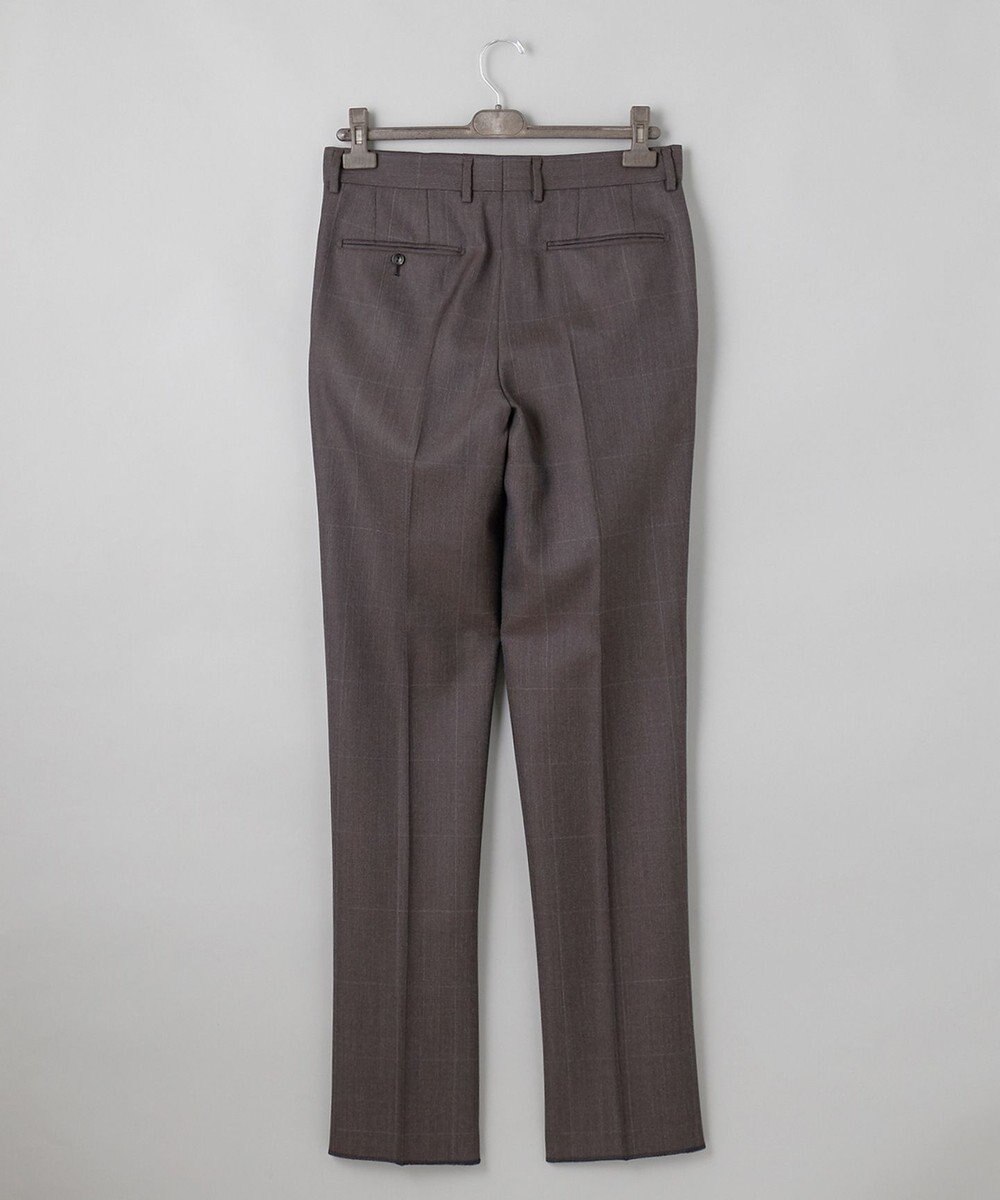 GOTAIRIKU 【ZEGNA/ゼニア】ISLANDFLEECE/アイランドフリース 3ピーススーツ（ブラウン×格子） 