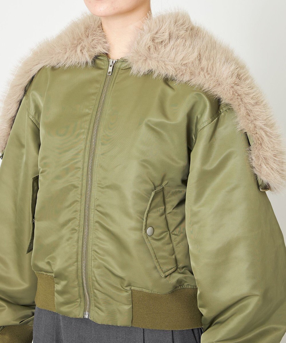 NAVE 【Nave】ファーカラーMA-1 