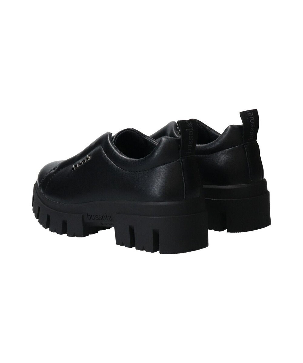 INTER-CHAUSSURES 【BUSSOLA】厚底スリッポンシューズ 