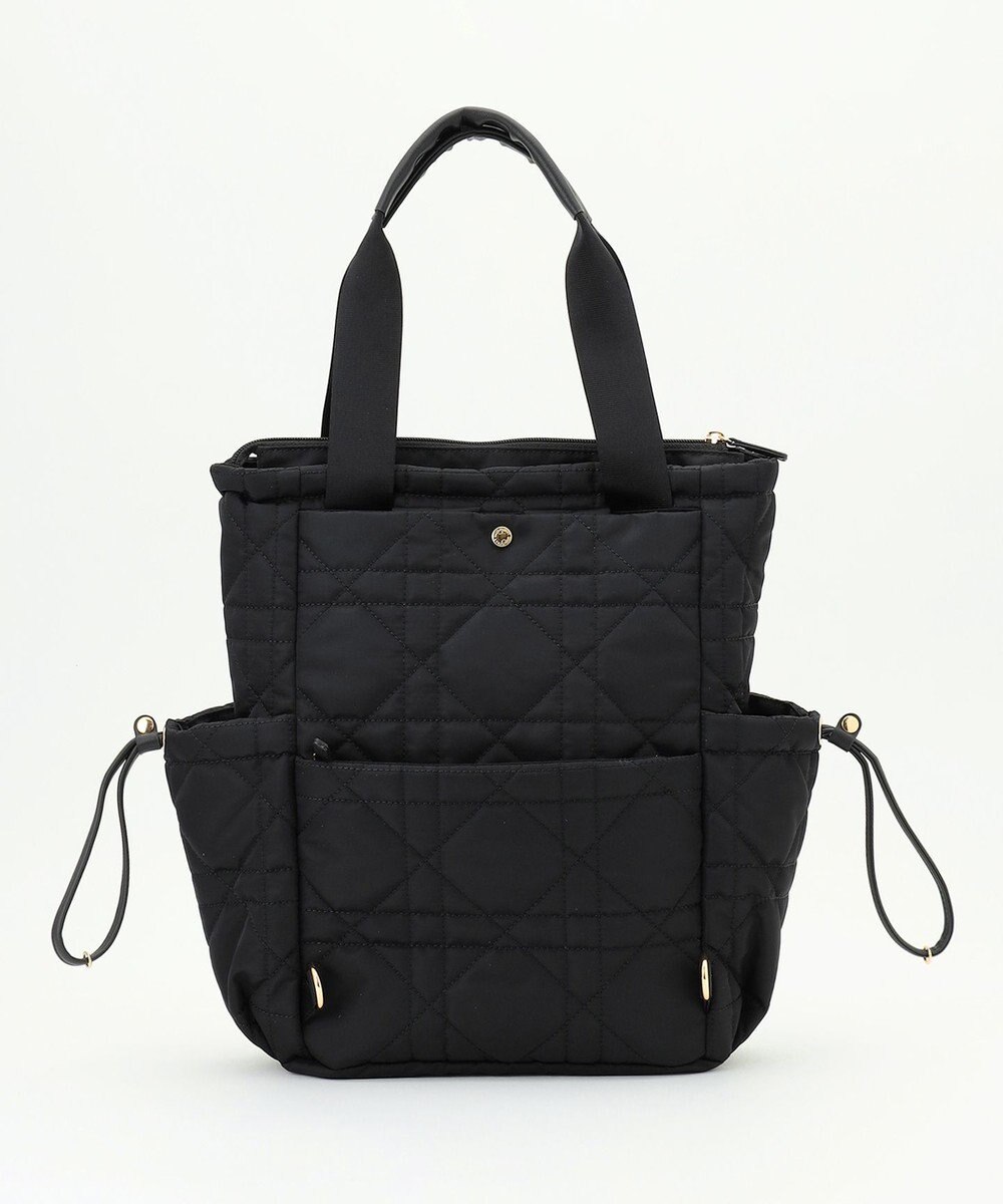 LA BAGAGERIE グリッドキルティングリュック 