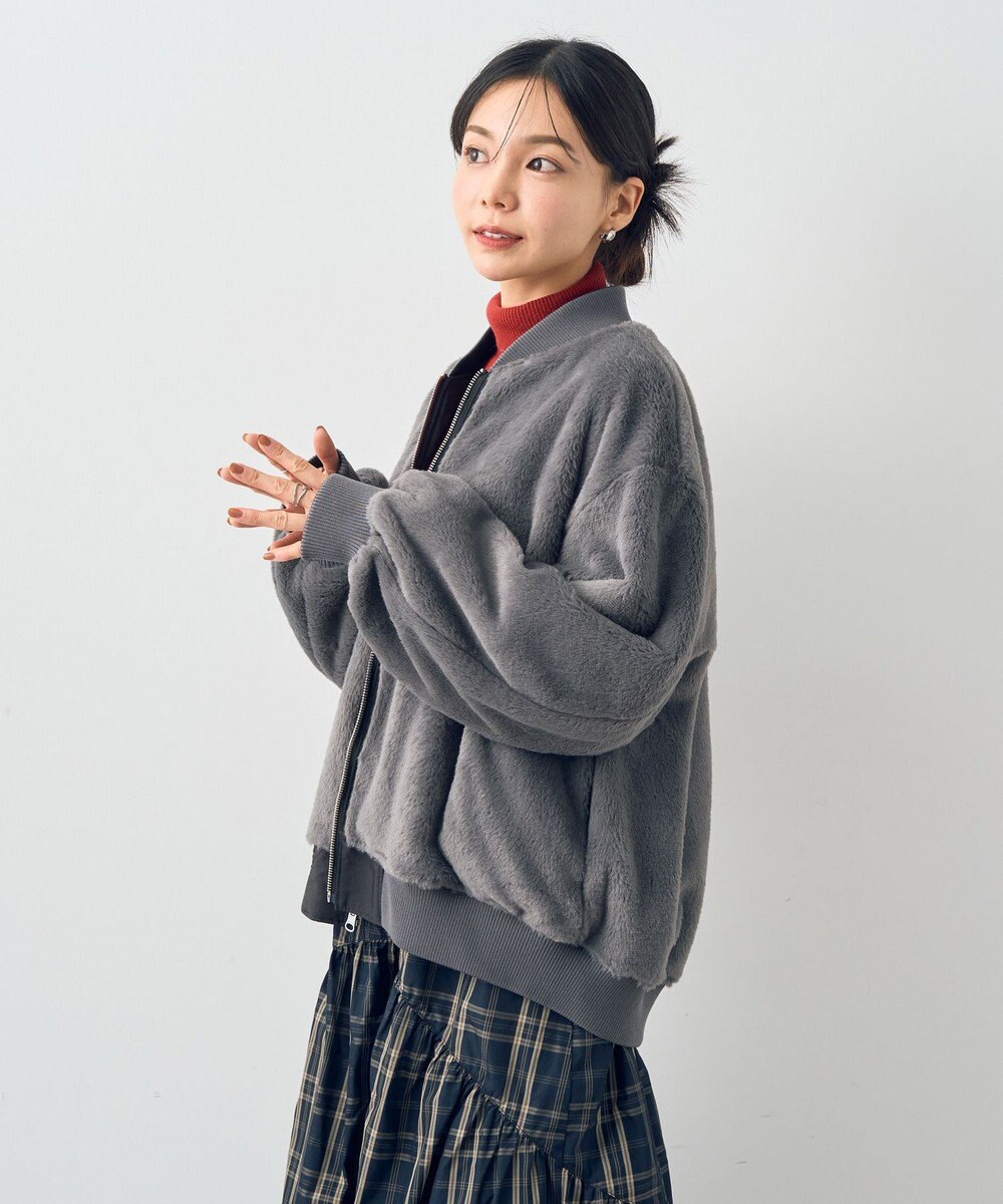 earth music&ecology リバーシブルMA-1 