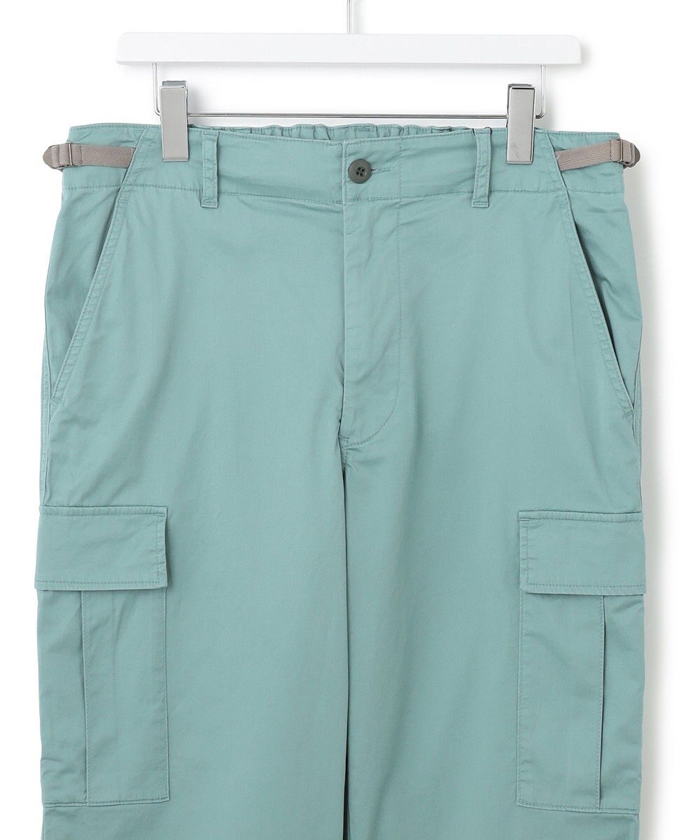 J.PRESS YORK STREET 【UNISEX】サテンストレッチ イージーカーゴパンツ 