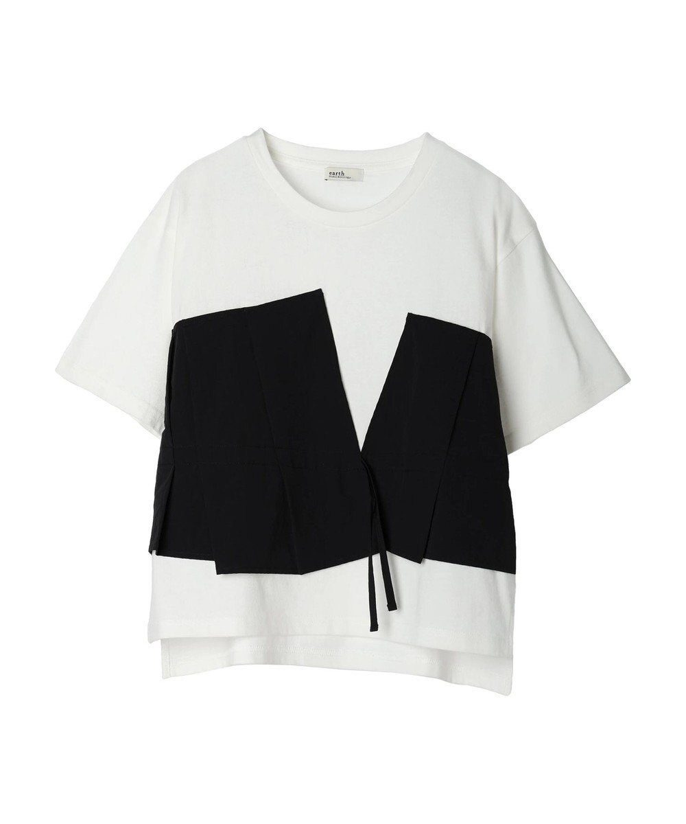 earth music&ecology ビスチェドッキングプルオーバー 