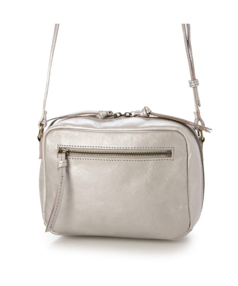 UNBILLION 【訳あり商品】ピークスピーク PEAKSPEAK / 牛革パッチワークスクエアショルダー 