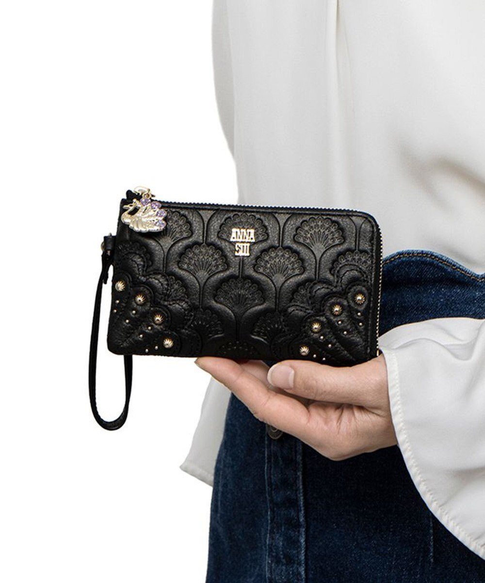 ANNA SUI ピーコック フラグメントケース 