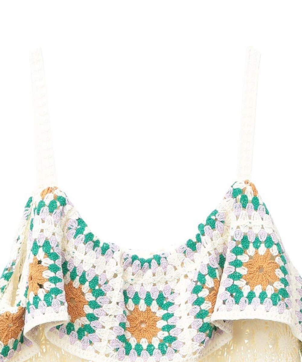 Green Parks ・ＳＵＧＡＲ　ＳＰＯＯＮ　クロシェキリカエワンピース 