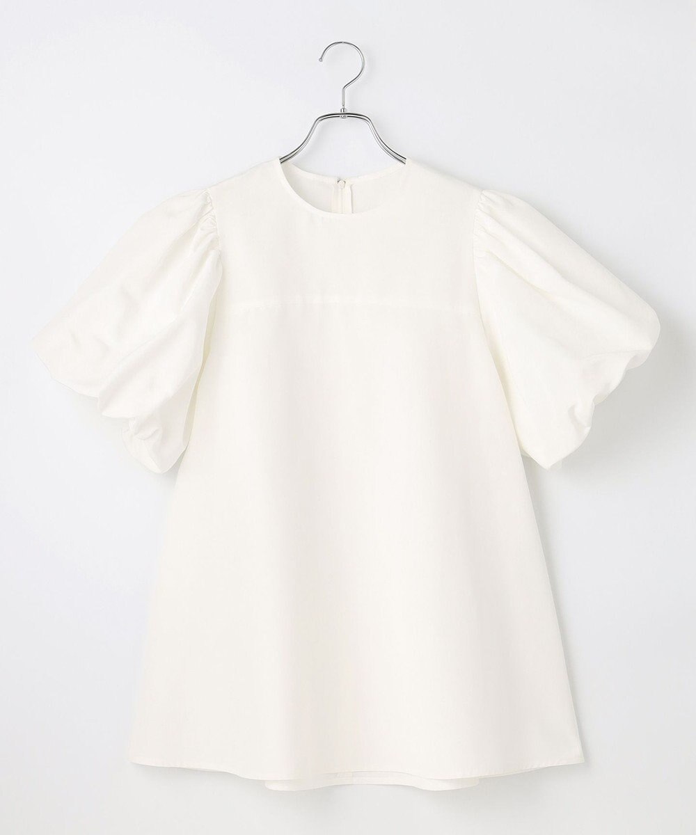 #Newans 【大好評につき追加生産！新色登場】パフスリーブAラインブラウス 