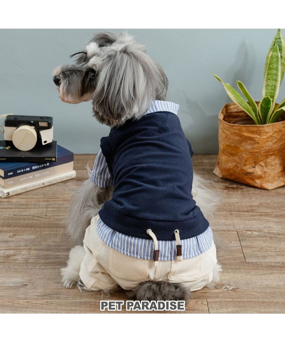 PET PARADISE ペットパラダイス ベスト パンツつなぎ 《ネイビー》 小型犬 