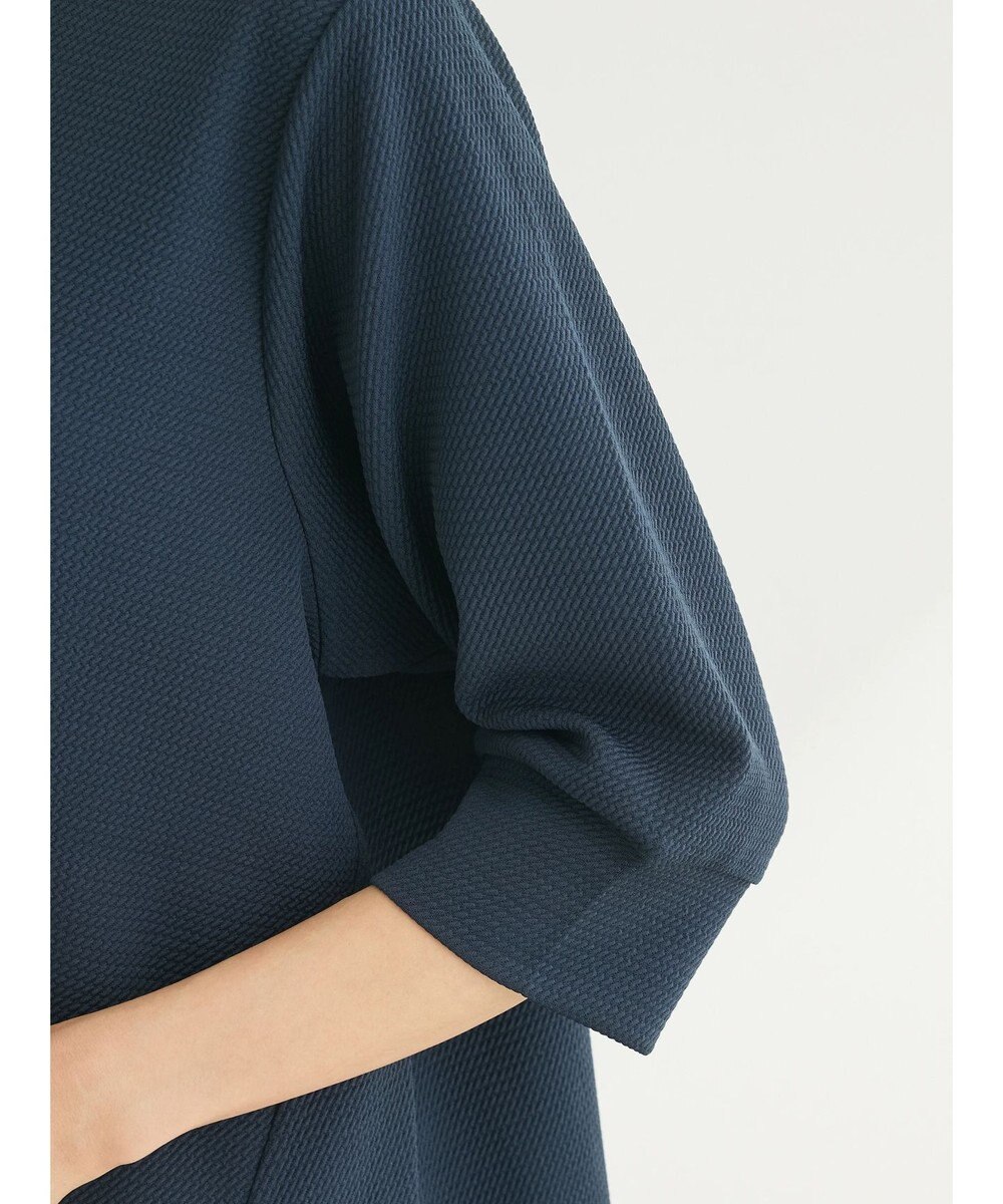 Green Parks ぽこぽこ７分袖カットプルオーバー 