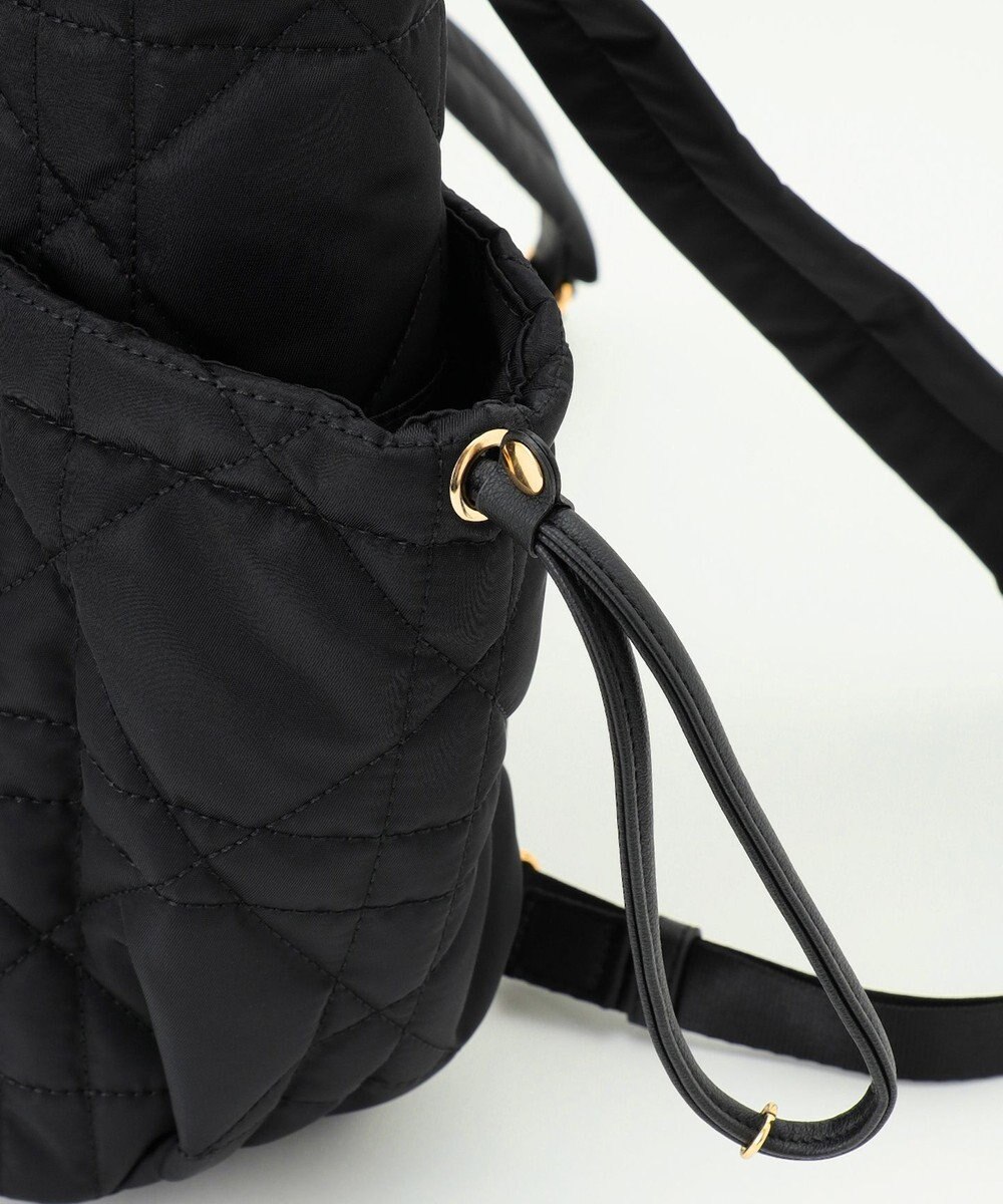 LA BAGAGERIE グリッドキルティングリュック 