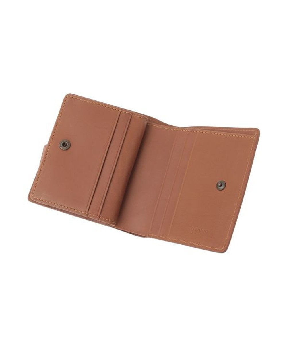 genten ミネルヴァ2 二つ折り財布内Lファスナー 