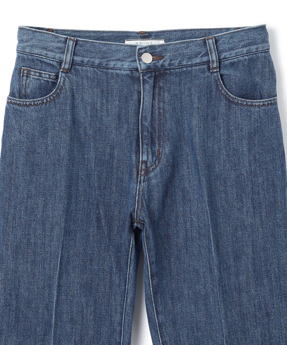 BEIGE， 【S-size】TRONCHET / セミフレアデニム 