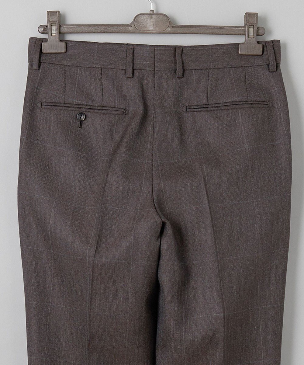 GOTAIRIKU 【ZEGNA/ゼニア】ISLANDFLEECE/アイランドフリース 3ピーススーツ（ブラウン×格子） 