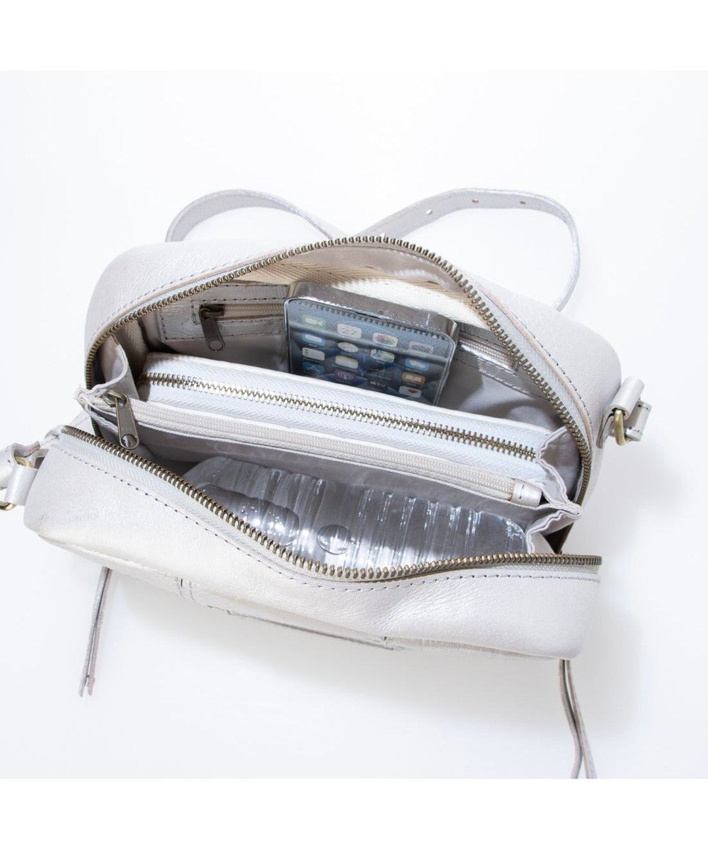 UNBILLION 【訳あり商品】ピークスピーク PEAKSPEAK / 牛革パッチワークスクエアショルダー 