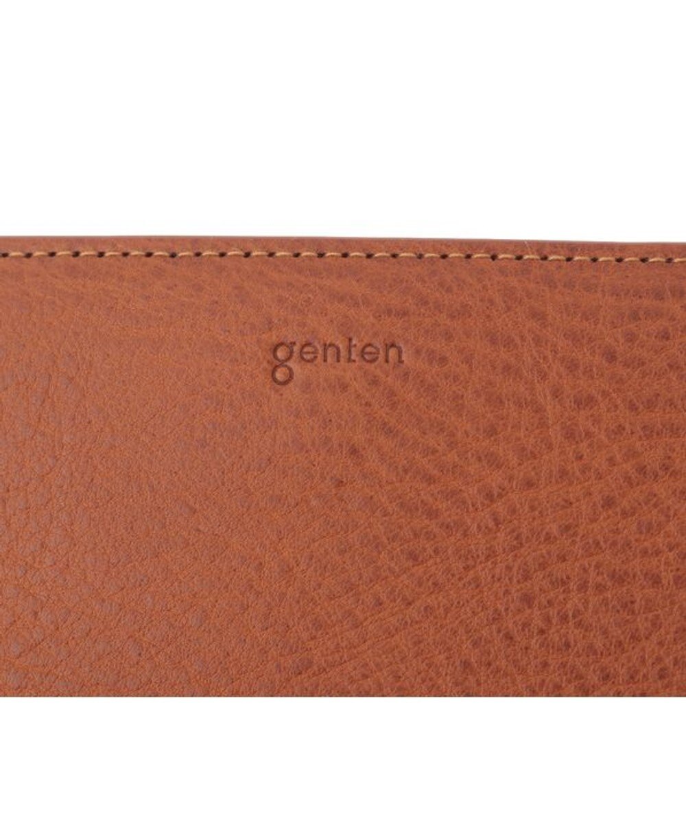 genten ミネルヴァ2 二つ折り財布内Lファスナー 