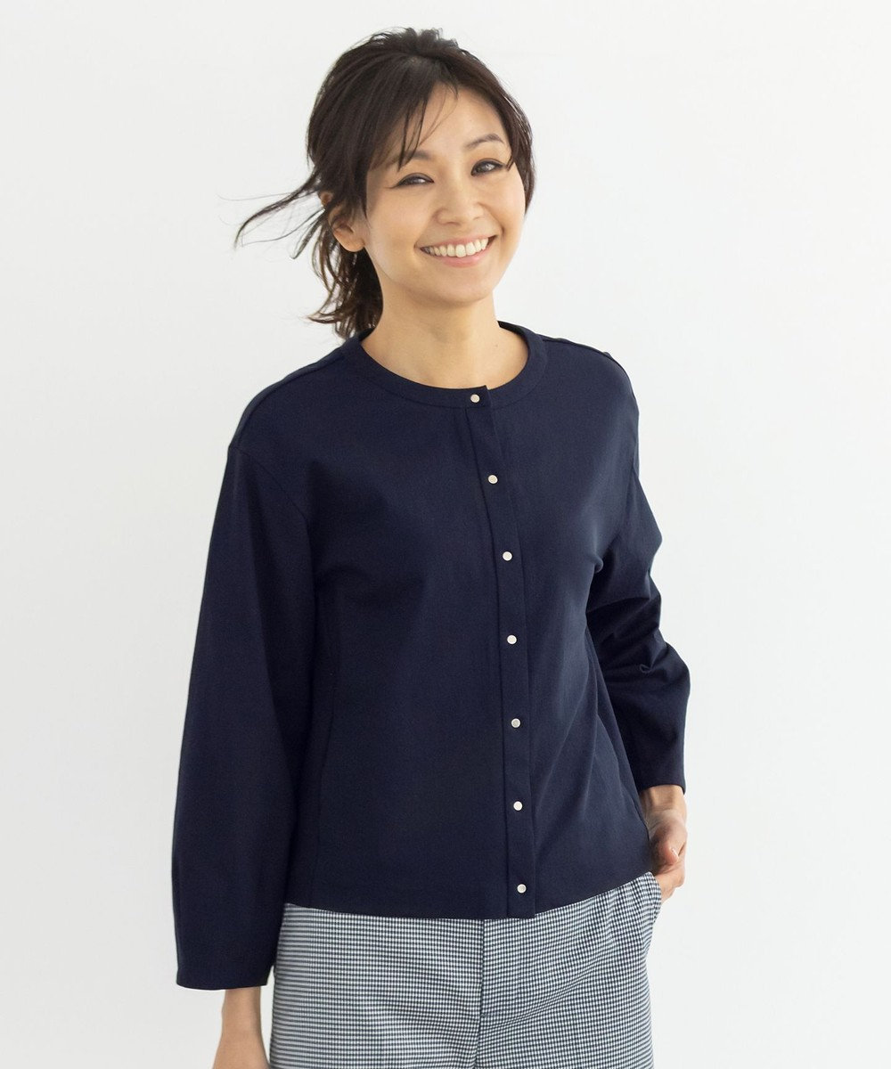 Tricot ドットボタン カットソー / J.PRESS LADIES L | ファッション通販 【公式通販】オンワード・クローゼット