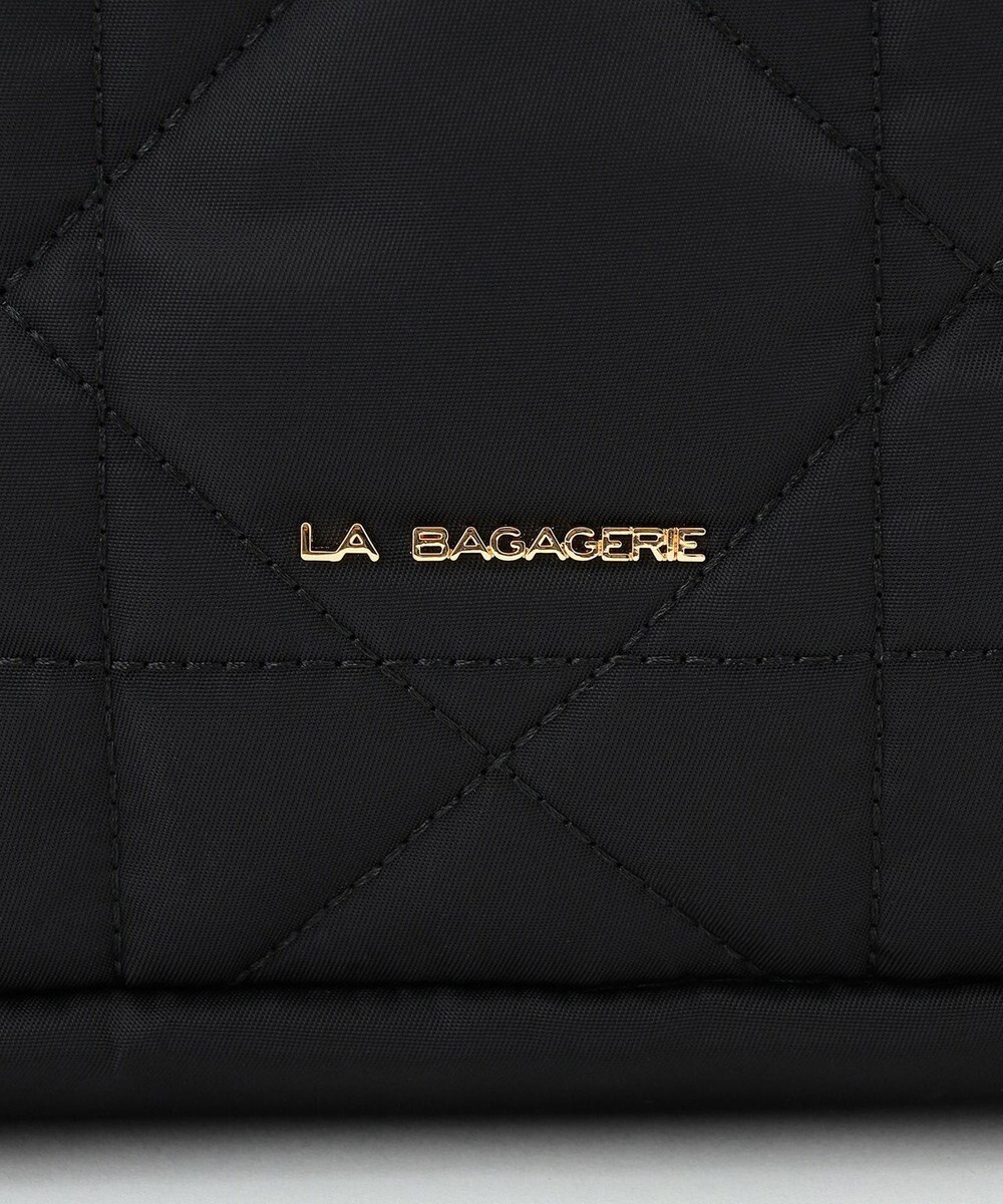 LA BAGAGERIE グリッドキルティングリュック 
