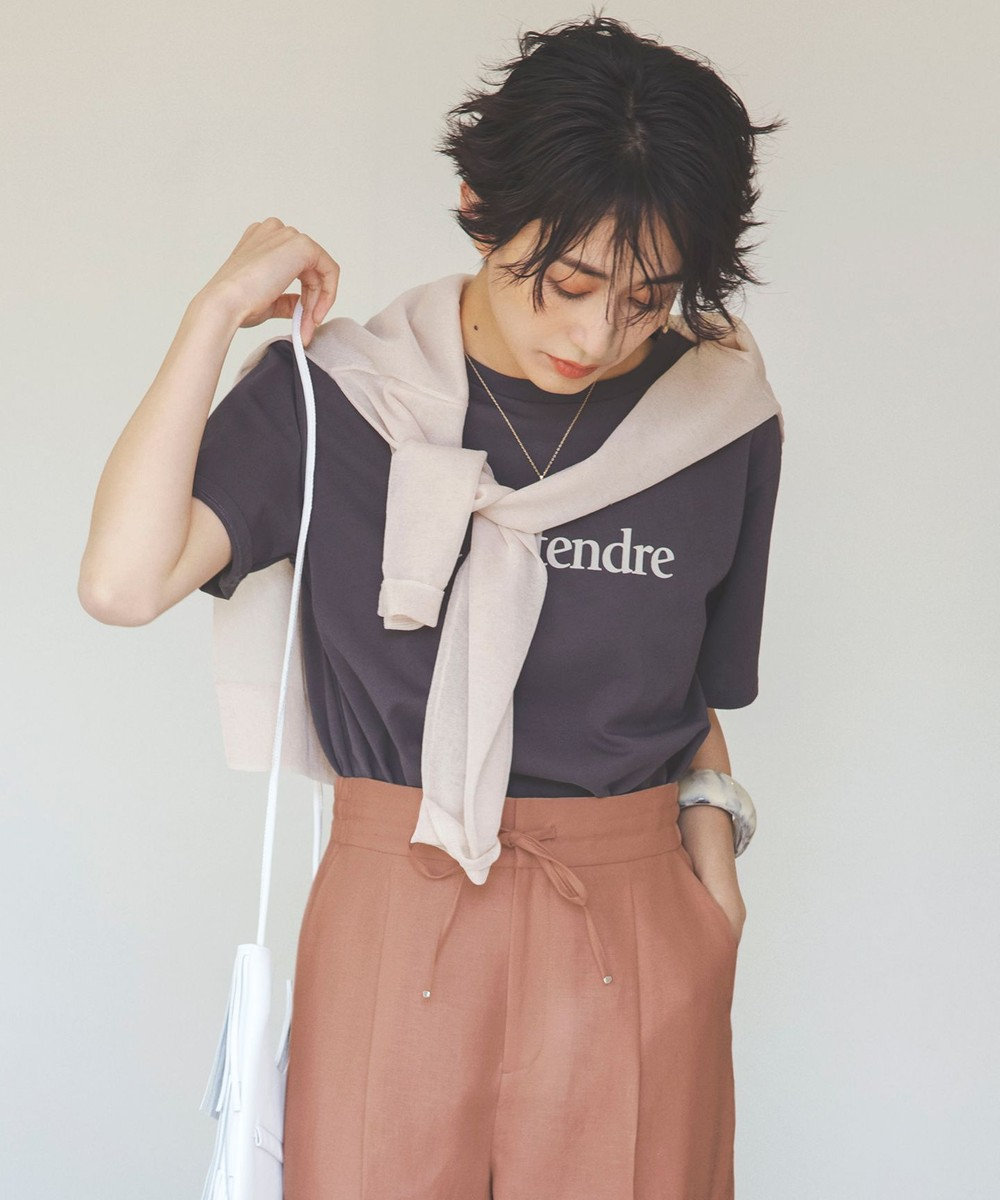 メッセージロゴプリント Tee 23区 S ファッション通販 公式通販 オンワード クローゼット メッセージロゴプリント Tee 23区 S ファッション通販 公式通販 オンワード クローゼット