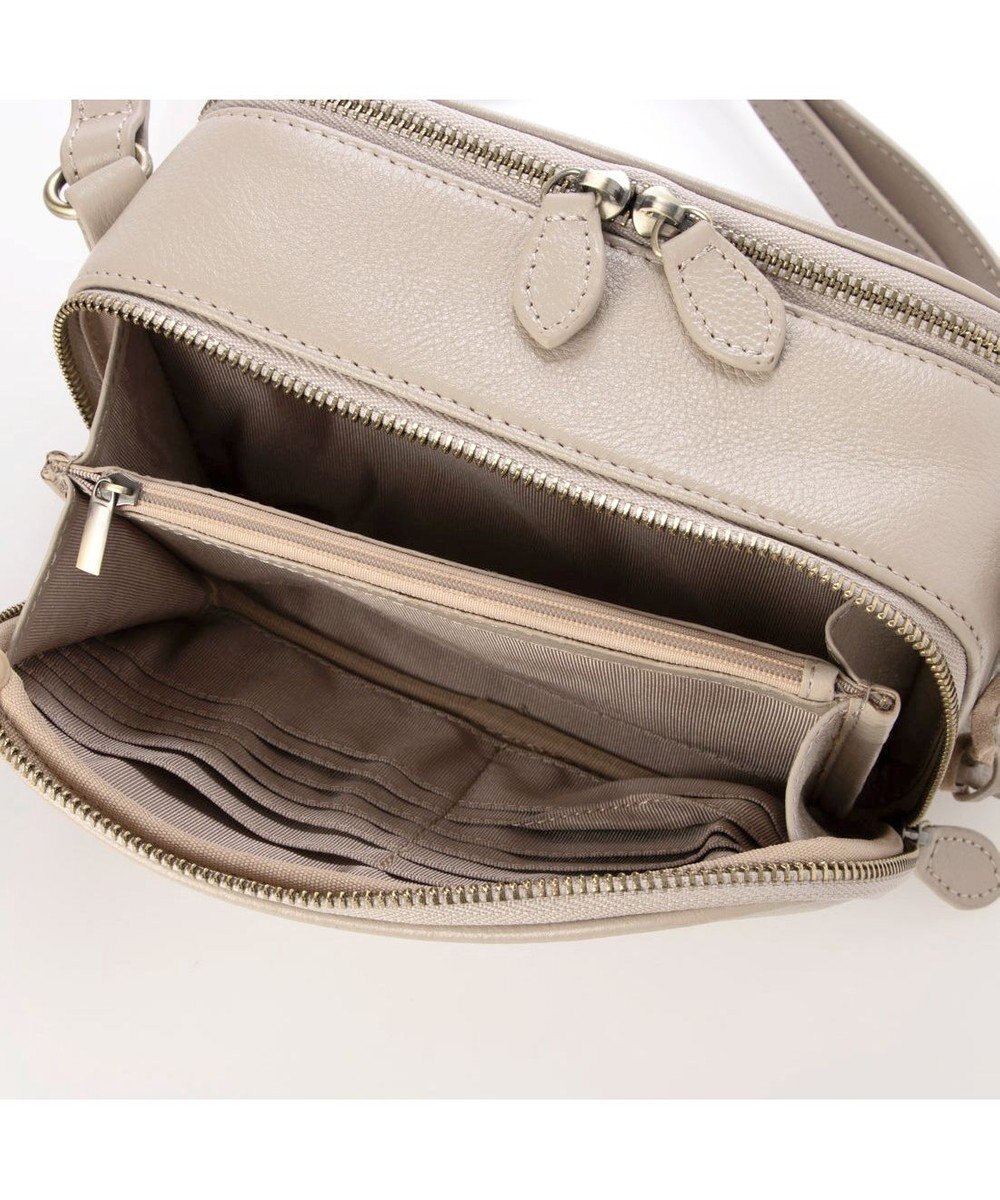 UNBILLION アトランタ ATLANTA / 牛革BOX型ウォレットショルダー 