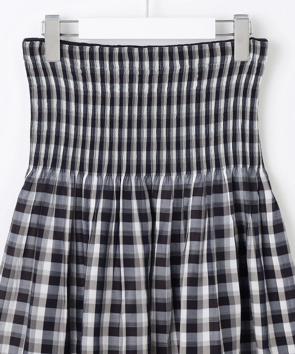 自由区 【WEB限定】キュプラジャカードリバーシブル スカート 