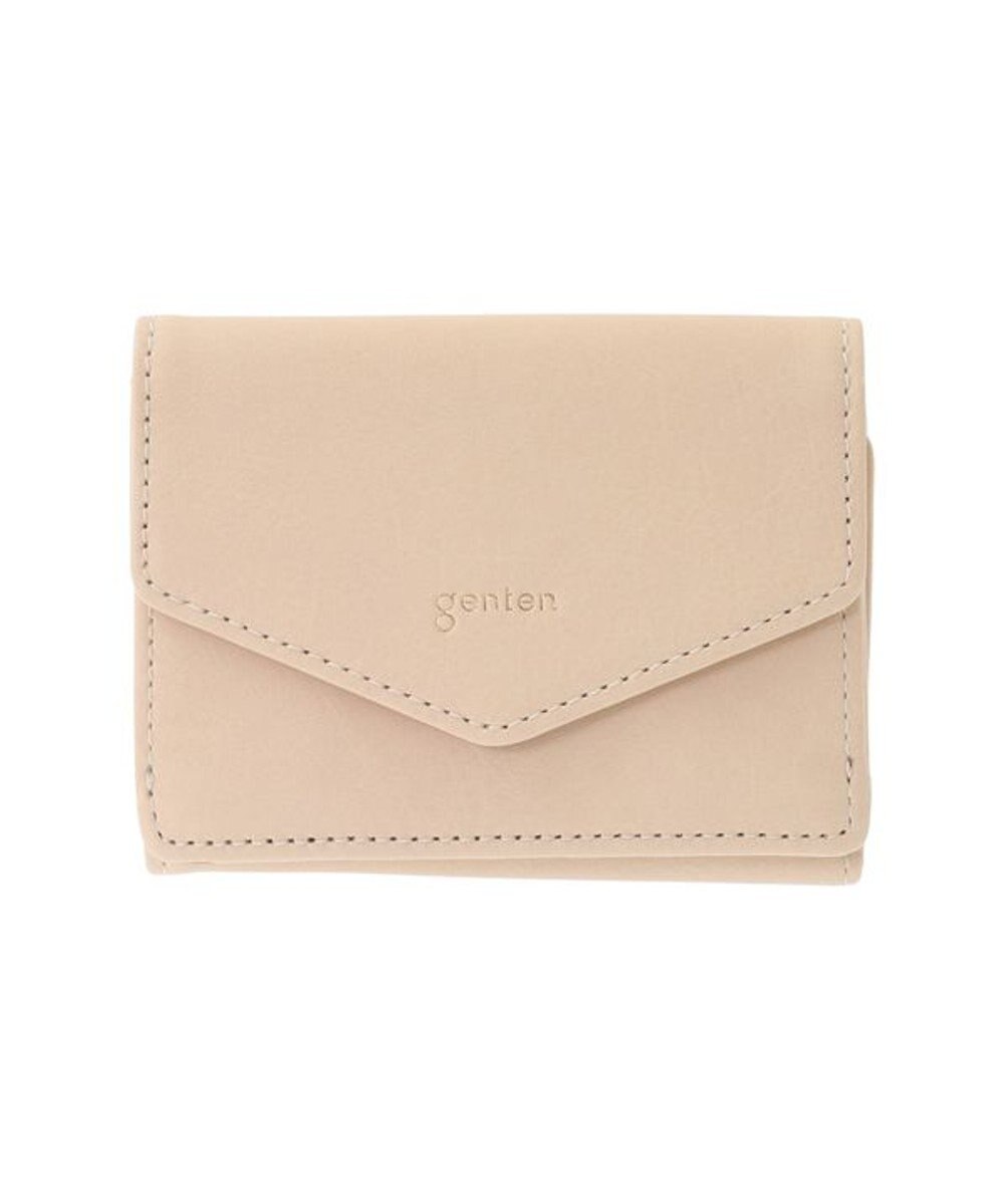 genten ピア ボックス3つ折り財布 