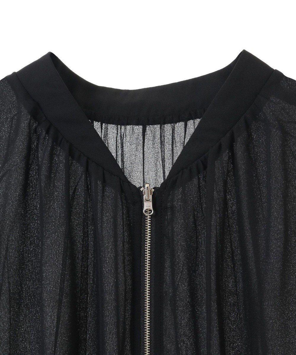 AMERICAN HOLIC リバーシブルシフォン×チュールブルゾン 