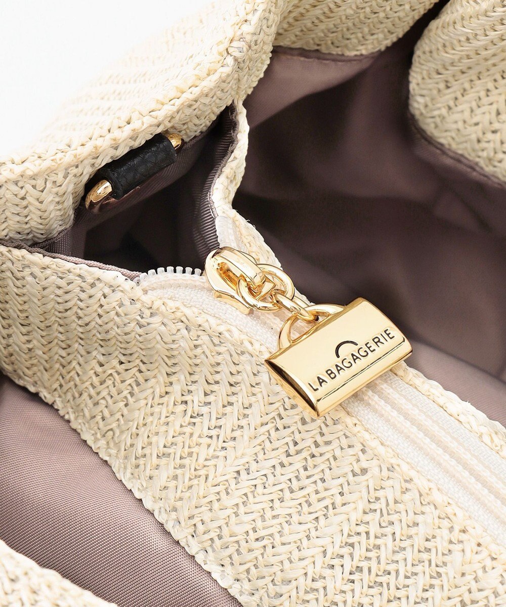 LA BAGAGERIE かごバッグ風 2wayサマートート 
