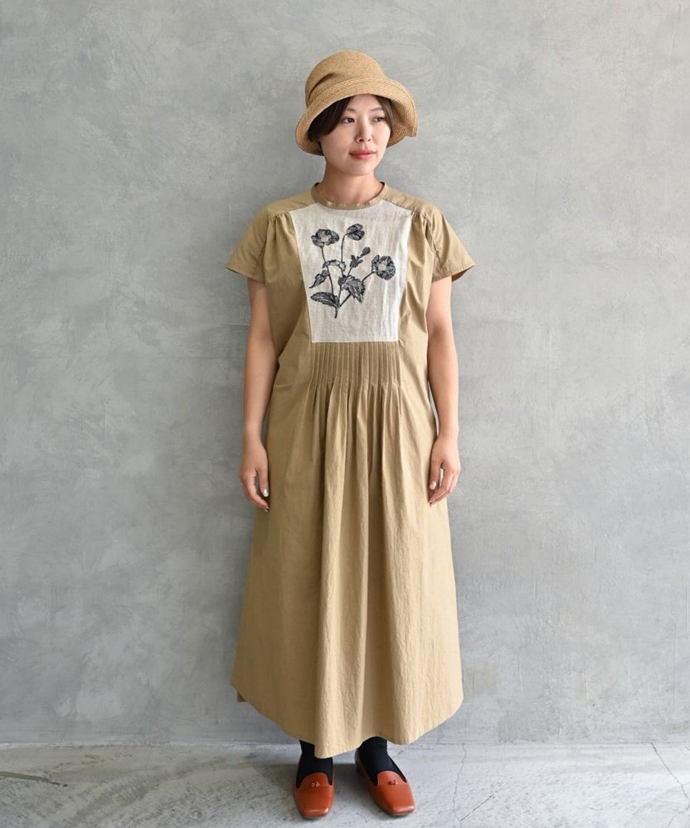 muuc ビーズモチーフのスクエアシューズ 