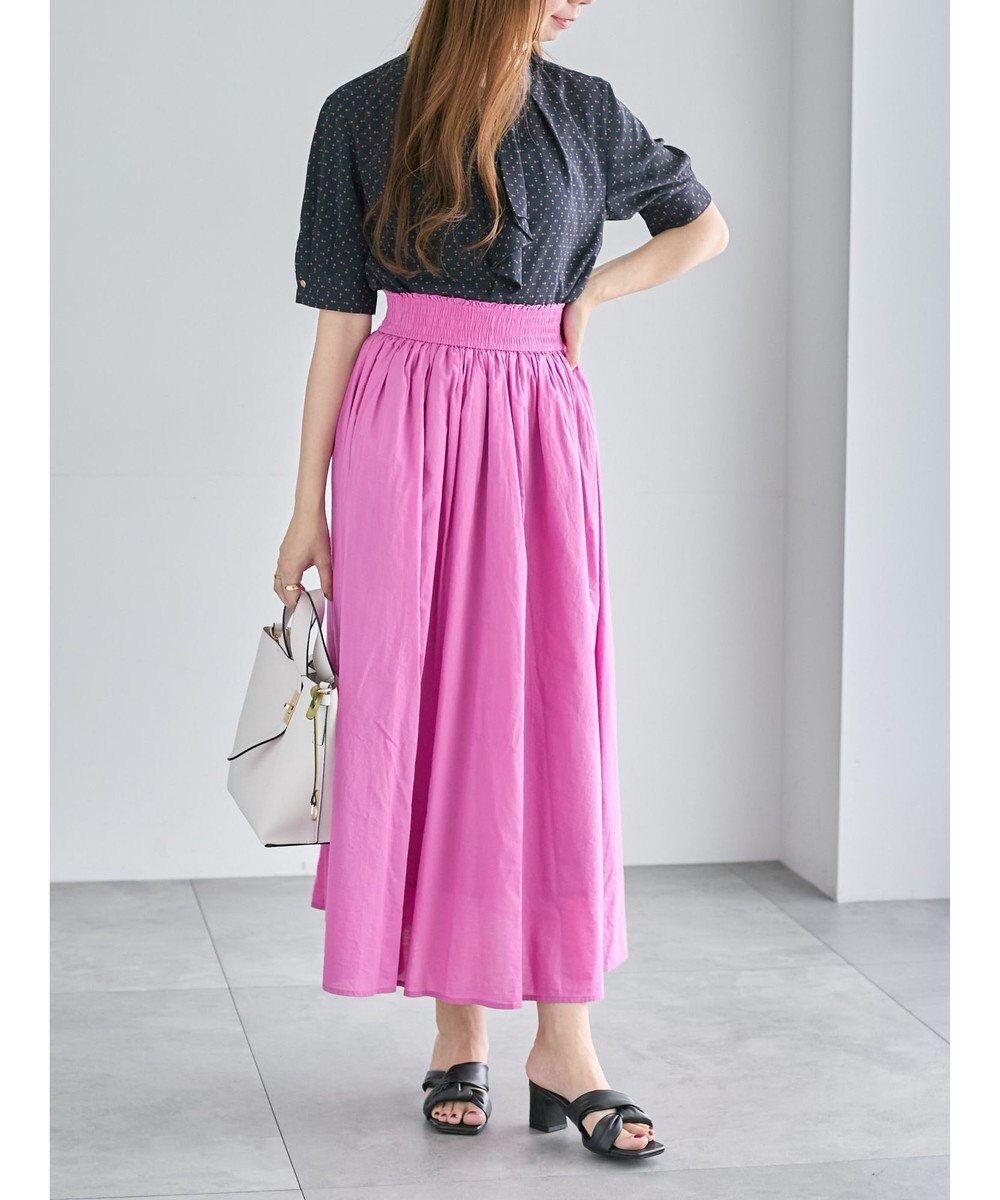 Te chichi パターンアソート5分袖ボウタイブラウス 