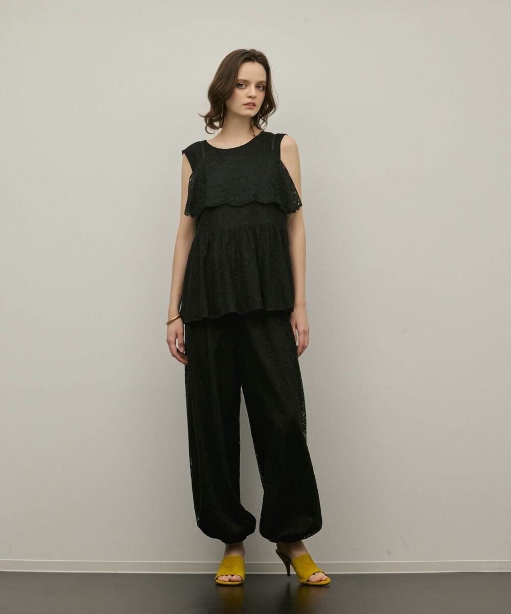 GRACE CONTINENTAL レイヤードレーストップ 