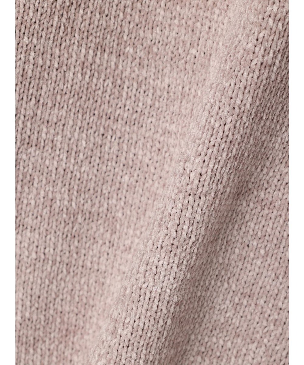 CRAFT STANDARD BOUTIQUE 洗えるコードモールクルーネックカーデイガン 